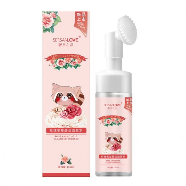 Sersanlove Rose Amino Acid Cleanser Mousse 150ml